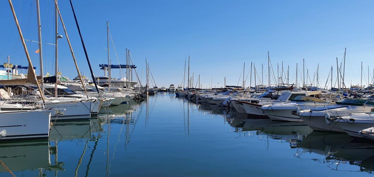 Standing vue mer entre Cannes et Antibes Golfe-Juan Eksteriør bilde