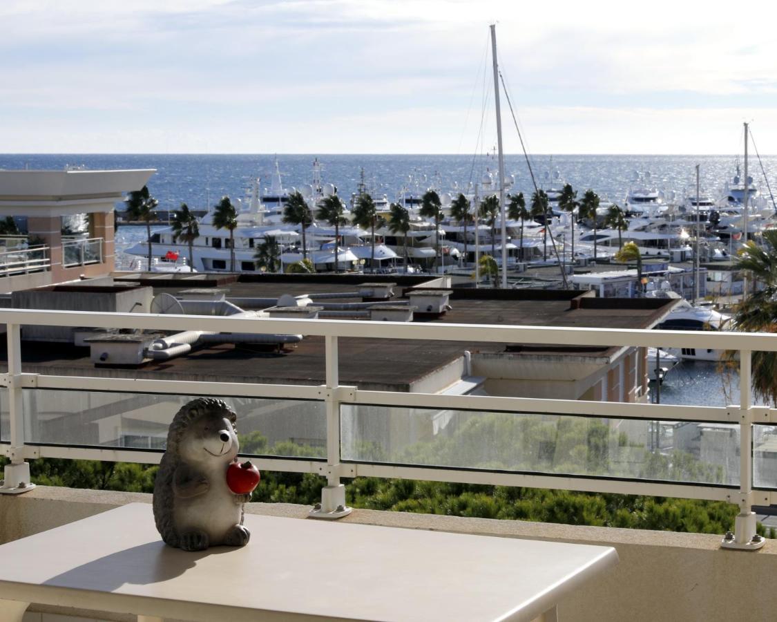 Standing vue mer entre Cannes et Antibes Golfe-Juan Eksteriør bilde