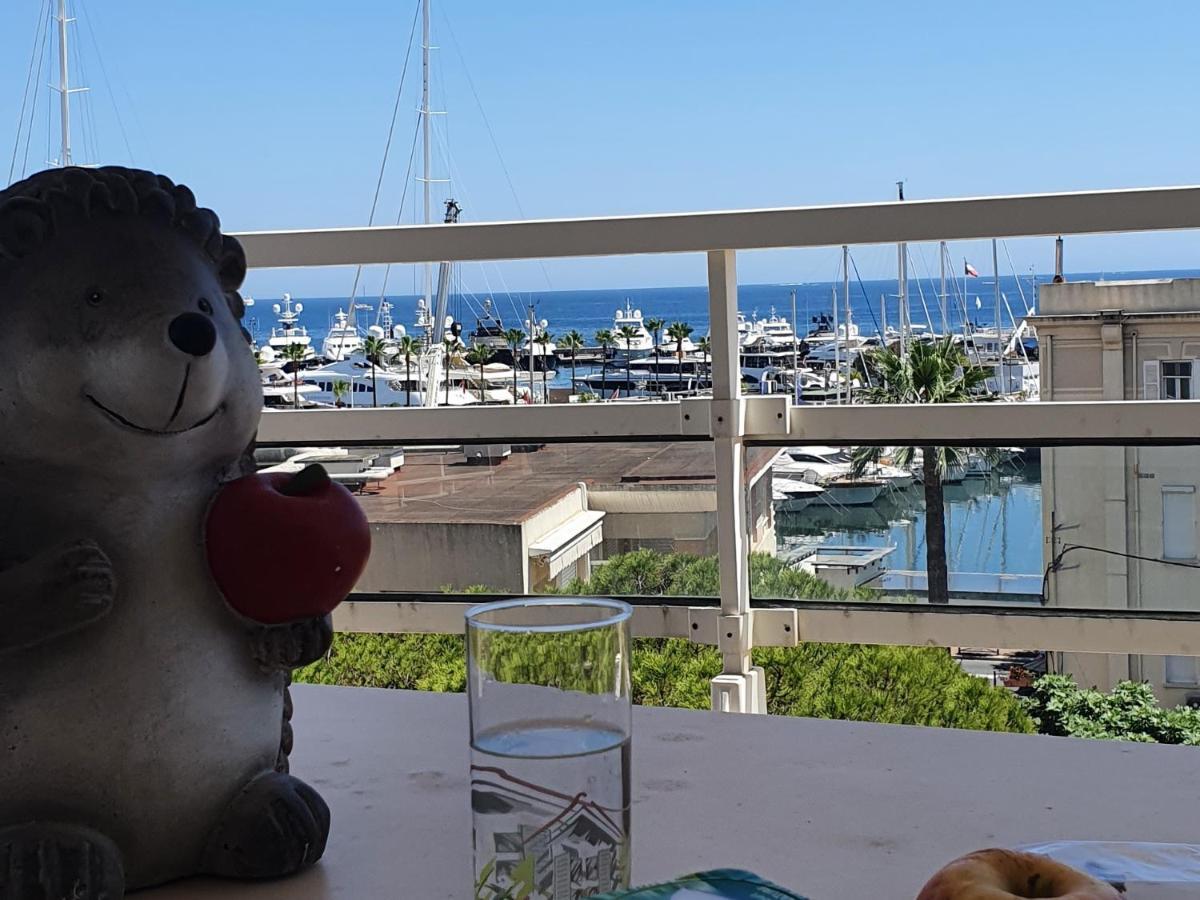 Standing vue mer entre Cannes et Antibes Golfe-Juan Eksteriør bilde